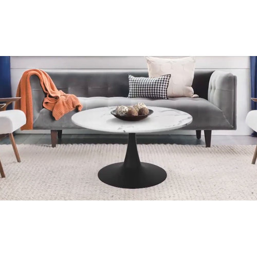 Zipcode Design™ Eatman Pedestal Coffee Table & Reviews Wayfair